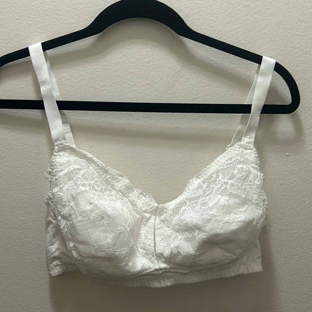 Cotton Cup Full Coverage Lace Bralette